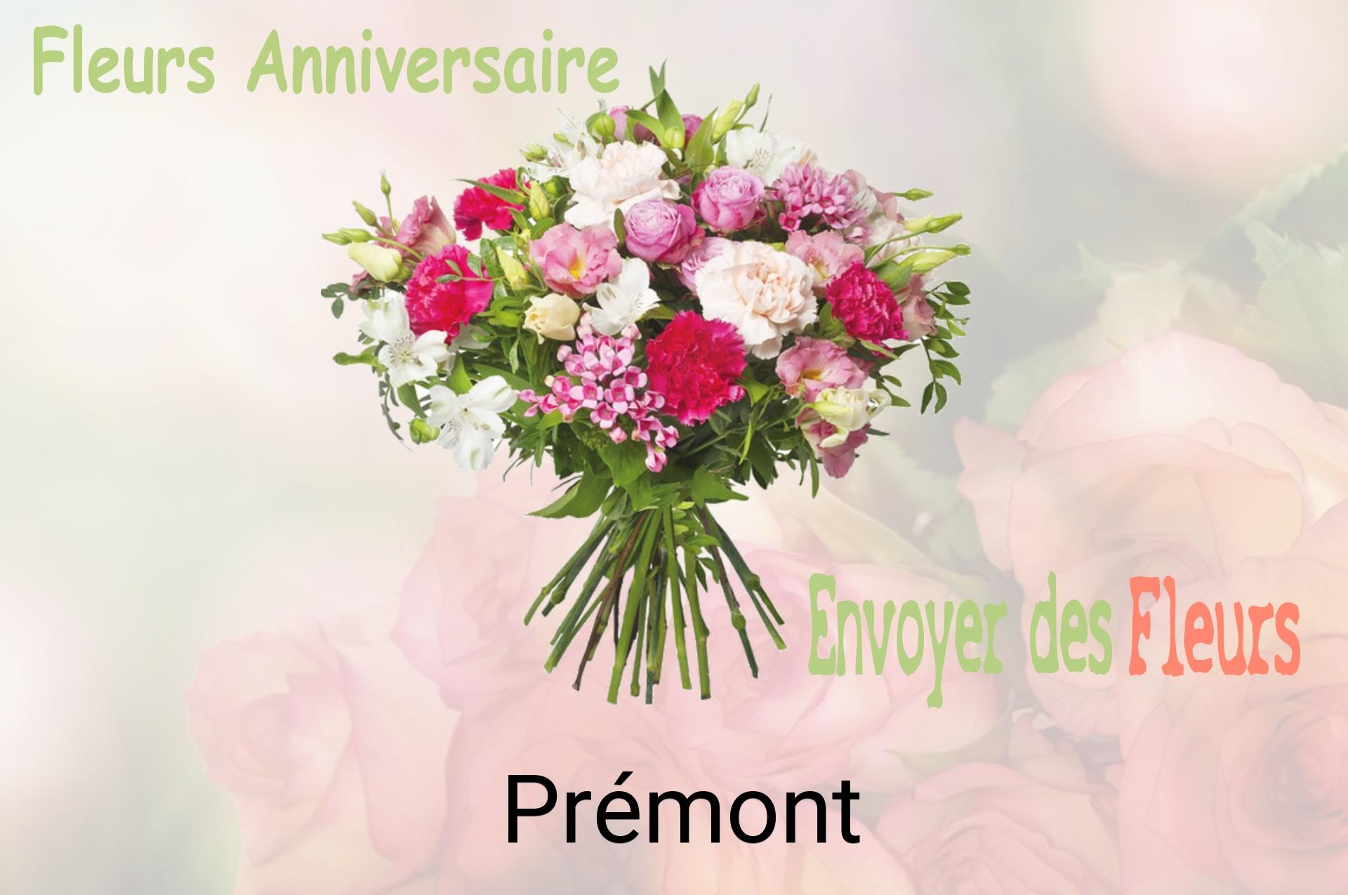 Bouquet de fleurs d’anniversaire livré à Prémont